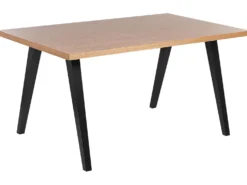 Spisebord LENISTER Brun/sort 150 cm 90 cm