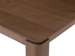 Spisebord LOTTIE Mørk valnød 160 cm 90 cm