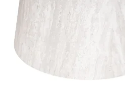 Spisebord LUMAN Travertin Effekt 220 cm 95 cm