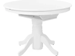 Spisebord med udtræk AKRON Hvid 106/150 cm 106 cm