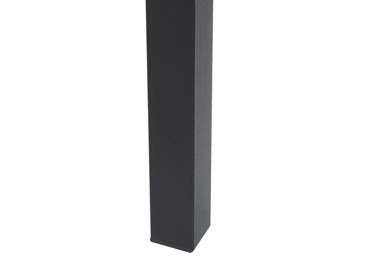 Spisebord med udtræk AVIS Sort 140/190 cm 90 cm
