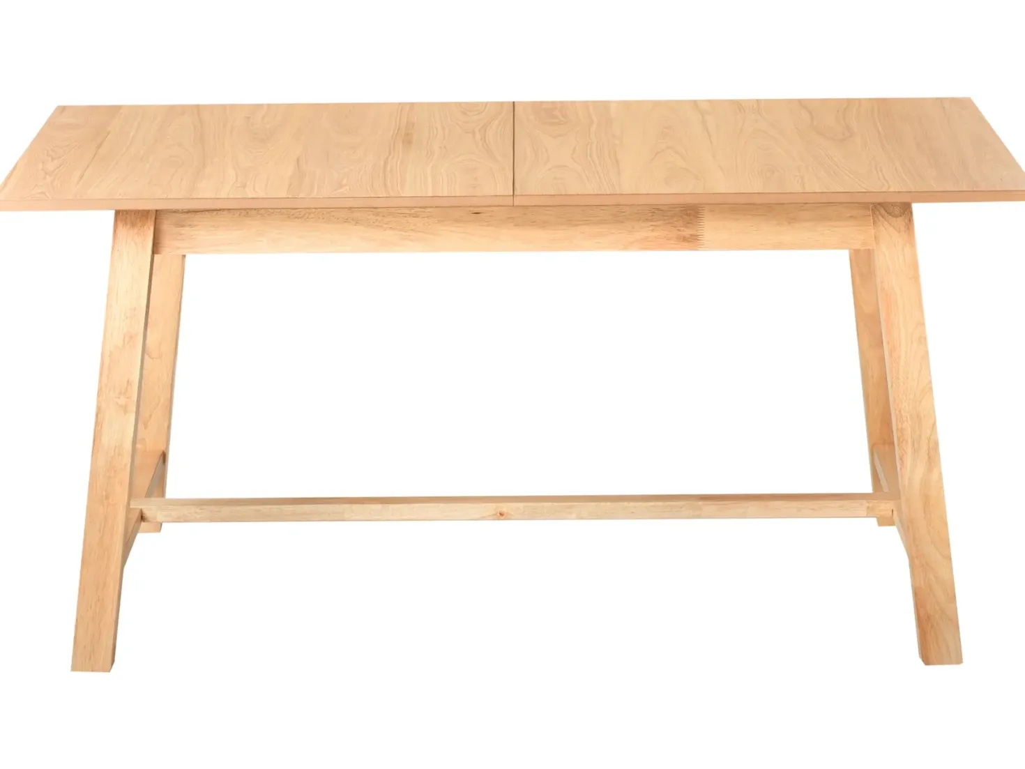 Spisebord med udtræk BARNES Lys ask 160/200 cm 90 cm