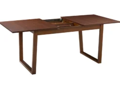 Spisebord med udtræk CAMDEN Mørk ask 160/200 cm 95 cm