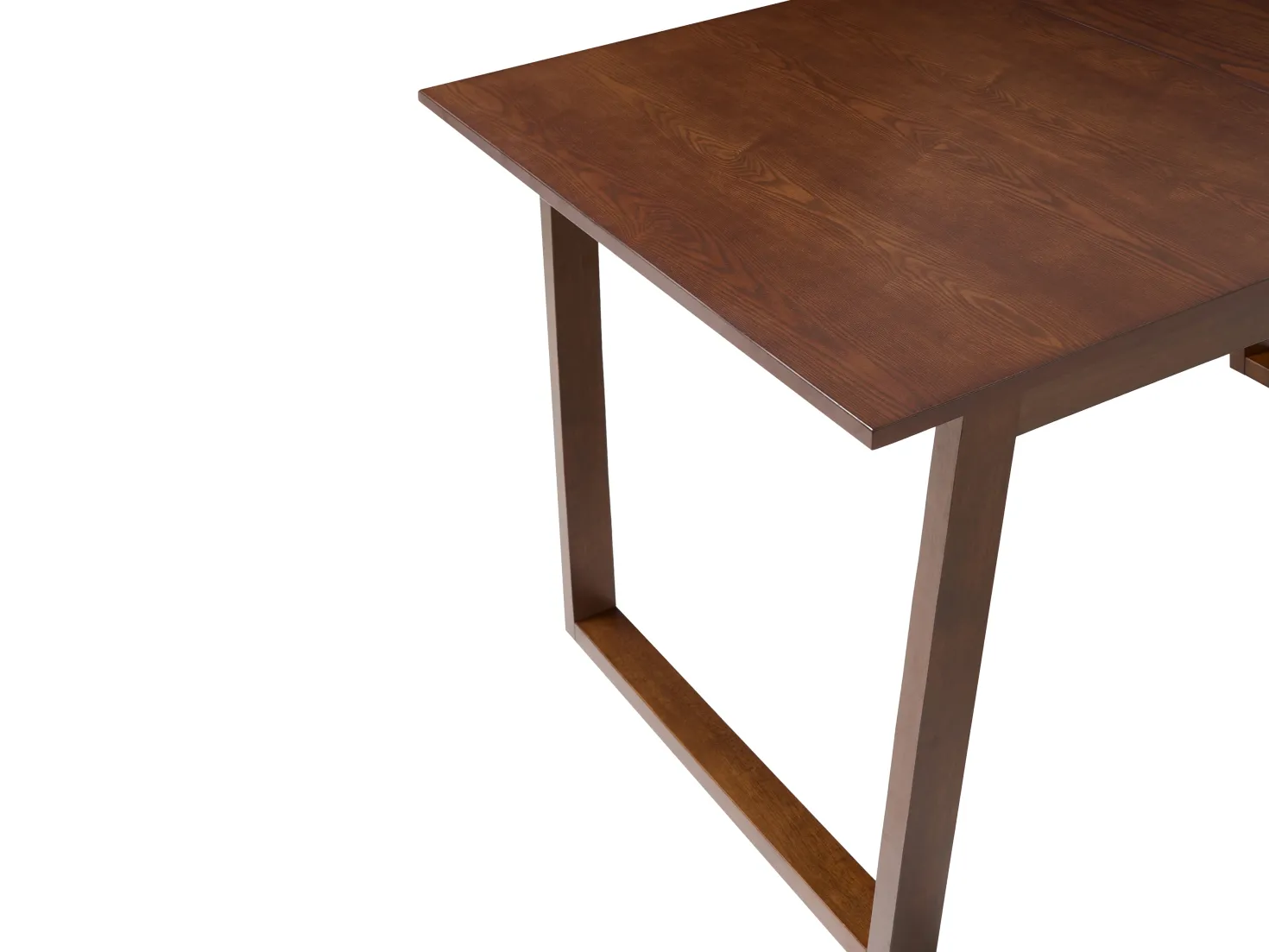 Spisebord med udtræk CAMDEN Mørk ask 160/200 cm 95 cm
