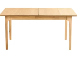 Spisebord med udtræk DELMAS Lys ask 160/200 cm 90 cm