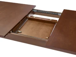 Spisebord med udtræk DELMAS Mørk ask 160/200 cm 90 cm