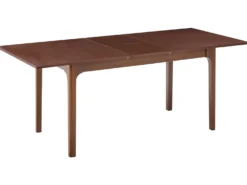 Spisebord med udtræk DELMAS Mørk ask 160/200 cm 90 cm