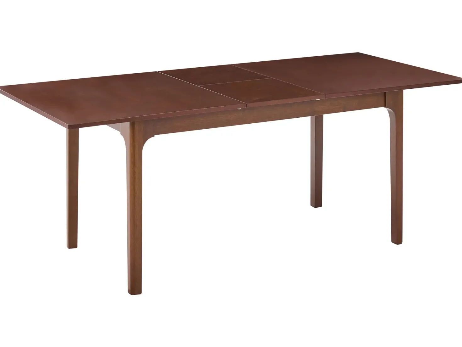 Spisebord med udtræk DELMAS Mørk ask 160/200 cm 90 cm