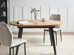 Spisebord med udtræk DUTTON Brun 140/180 cm 90 cm