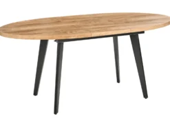 Spisebord med udtræk DUTTON Brun 140/180 cm 90 cm