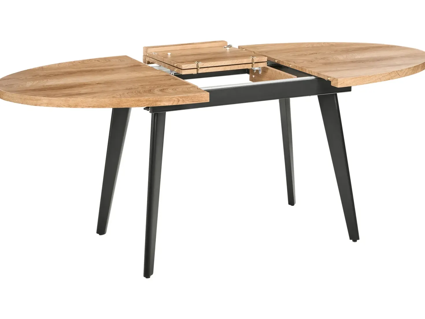 Spisebord med udtræk DUTTON Brun 140/180 cm 90 cm