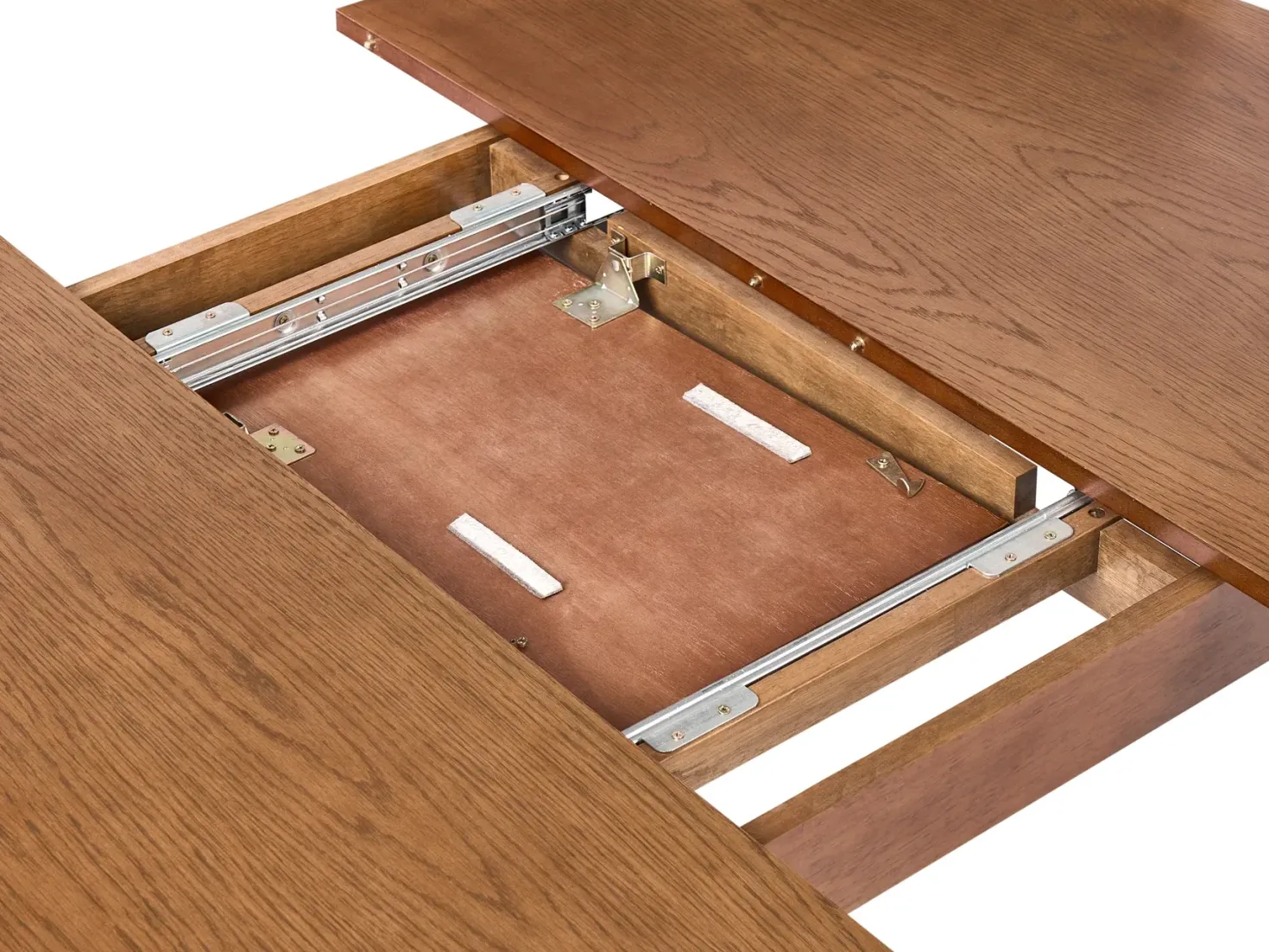 Spisebord med udtræk ECHO Mørk eg 107/137 cm 107 cm