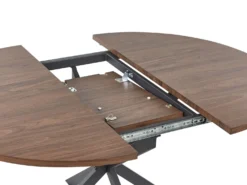Spisebord med udtræk FRIONA Mørkebrun 110/140 cm 110 cm