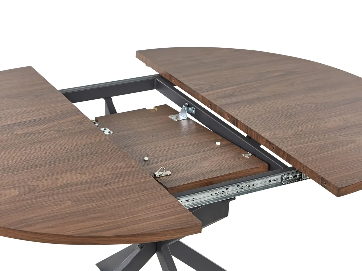 Spisebord med udtræk FRIONA Mørkebrun 110/140 cm 110 cm