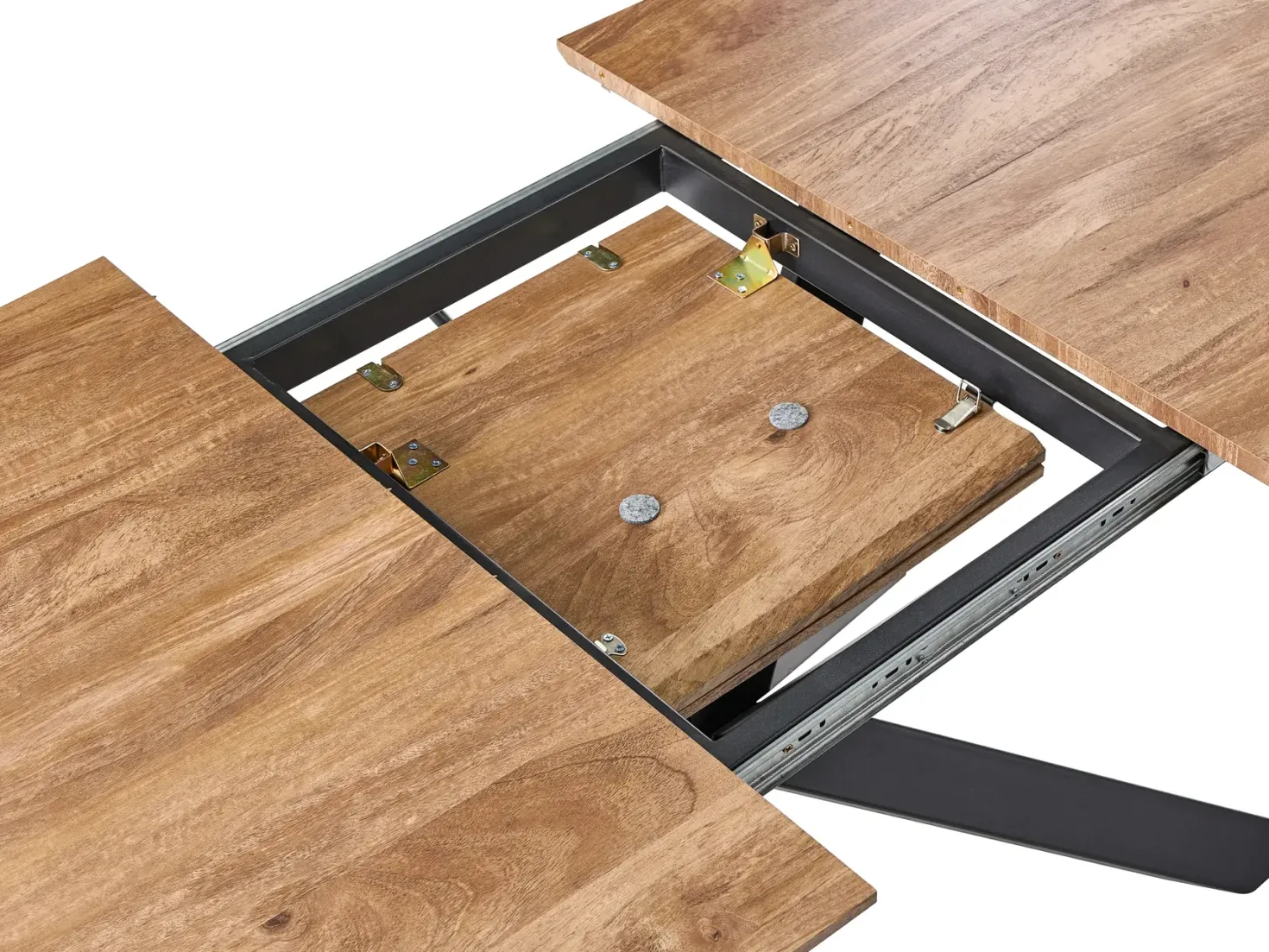 Spisebord med udtræk GAIRDNER Brun 140/180 cm 90 cm