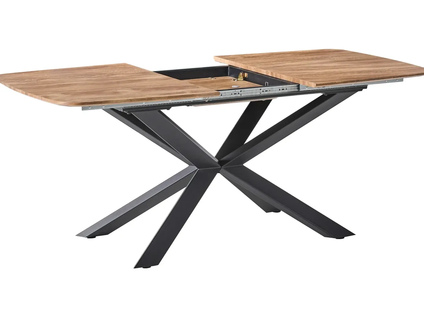 Spisebord med udtræk GAIRDNER Brun 140/180 cm 90 cm