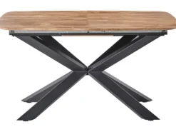 Spisebord med udtræk GAIRDNER Brun 140/180 cm 90 cm