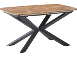 Spisebord med udtræk GAIRDNER Brun 140/180 cm 90 cm