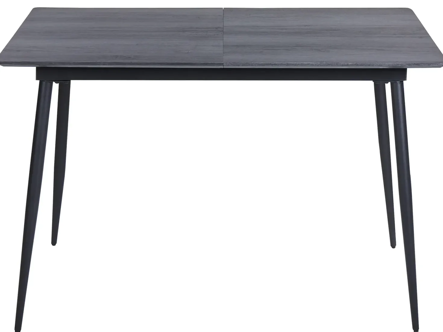 Spisebord med udtræk GELANDA Grå 120/160 cm 80 cm