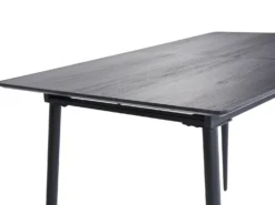 Spisebord med udtræk GELANDA Grå 120/160 cm 80 cm