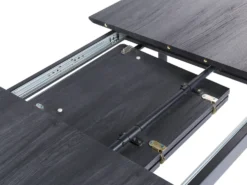 Spisebord med udtræk GELANDA Grå 120/160 cm 80 cm