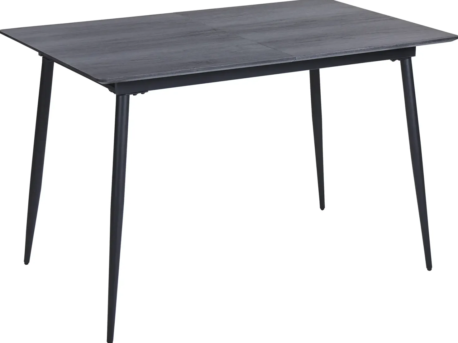 Spisebord med udtræk GELANDA Grå 120/160 cm 80 cm
