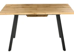 Spisebord med udtræk HARLOW Brun 140/180 cm 90 cm
