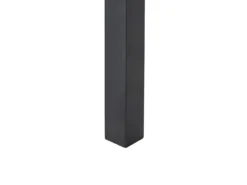 Spisebord med udtræk HOUSTON Brun/sort 120/150 cm 90 cm Fyretræ