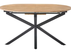 Spisebord med udtræk MACQUARIE Brun 140/180 cm 90 cm