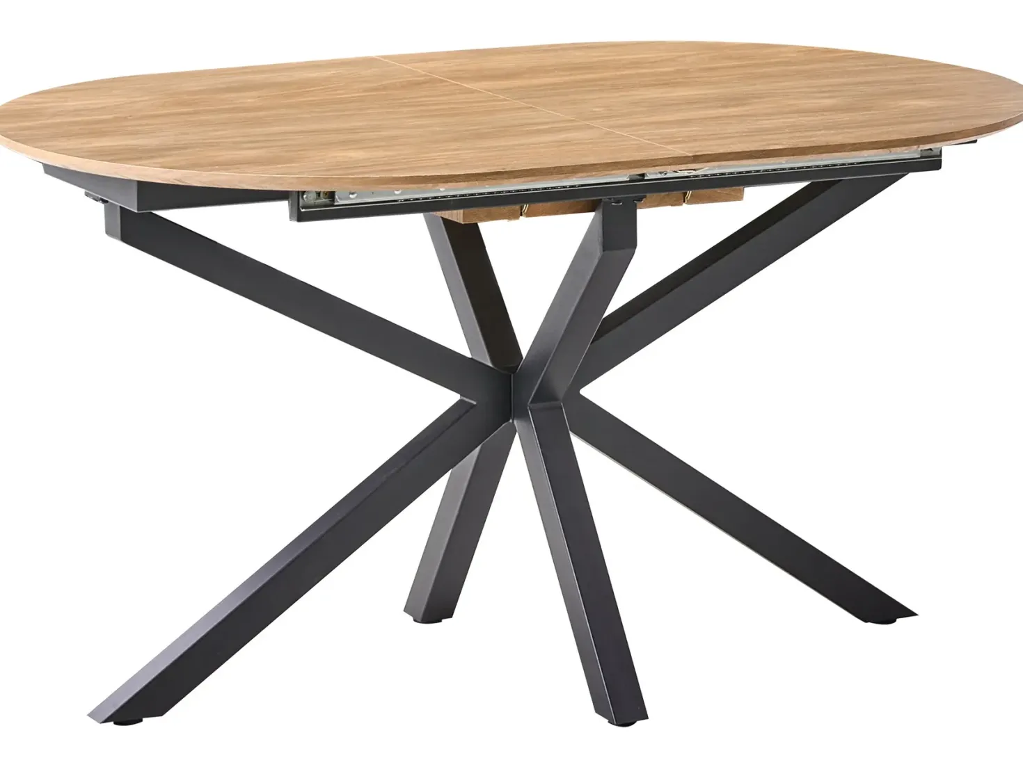 Spisebord med udtræk MACQUARIE Brun 140/180 cm 90 cm