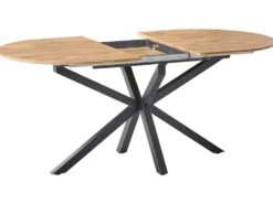 Spisebord med udtræk MACQUARIE Brun 140/180 cm 90 cm