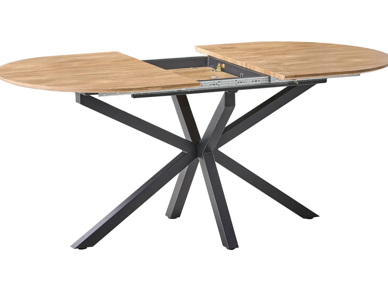 Spisebord med udtræk MACQUARIE Brun 140/180 cm 90 cm