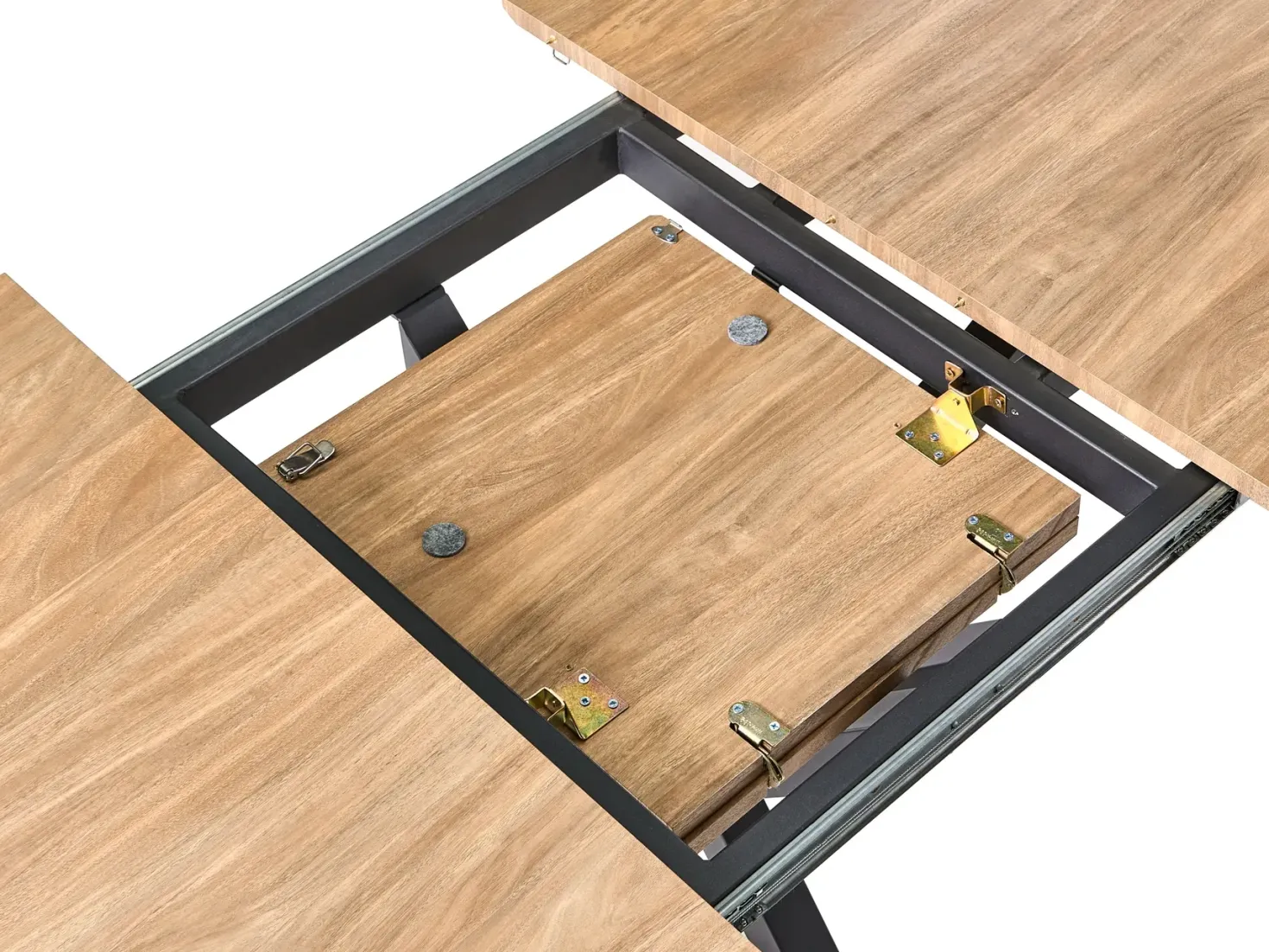 Spisebord med udtræk MACQUARIE Brun 140/180 cm 90 cm