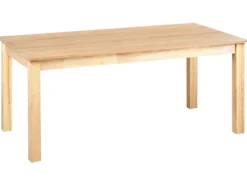 Spisebord med udtræk MADURA Lys ask 180/280 cm 100 cm
