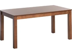 Spisebord med udtræk MADURA Mørk ask 160/240 cm 90 cm