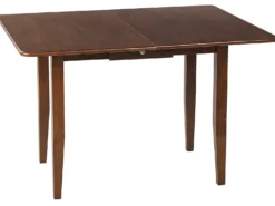 Spisebord med udtræk MASELA Mørkebrun 90/120 cm 60 cm Træ