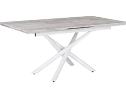 Spisebord med udtræk MOIRA Hvid 160/200 cm 90 cm