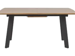Spisebord med udtræk SALVADOR Mørkebrun 160/200 cm 90 cm