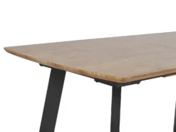 Spisebord med udtræk SALVADOR Mørkebrun 160/200 cm 90 cm