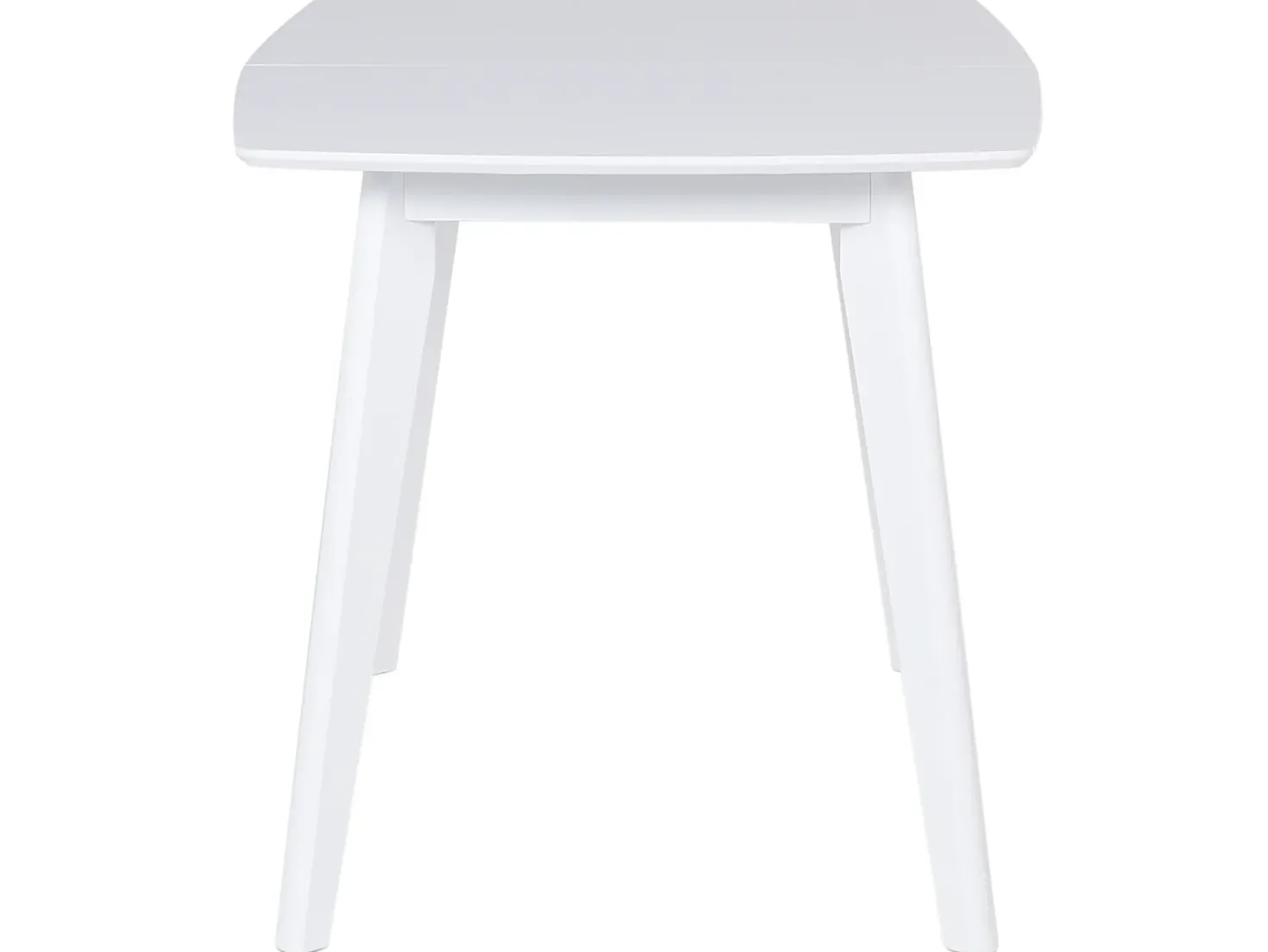 Spisebord med udtræk SANFORD Hvid 120/160 cm 80 cm