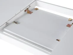 Spisebord med udtræk SANFORD Hvid 120/160 cm 80 cm