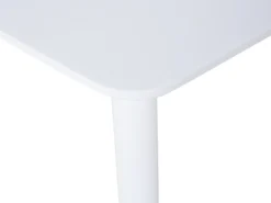 Spisebord med udtræk SANFORD Hvid 120/160 cm 80 cm