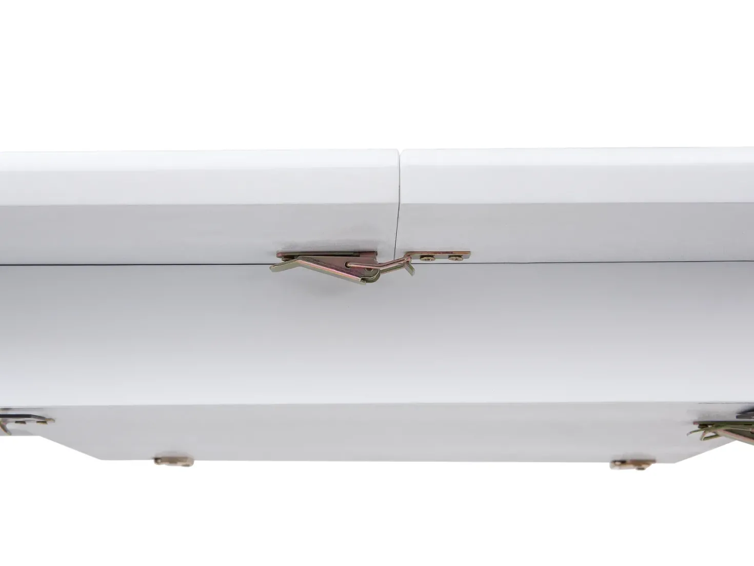 Spisebord med udtræk SANFORD Hvid 120/160 cm 80 cm