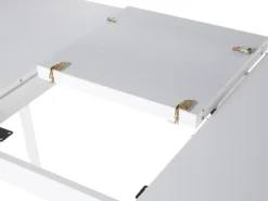 Spisebord med udtræk SANFORD Hvid 120/160 cm 80 cm