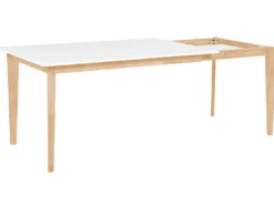 Spisebord med udtræk SOLA Hvid 140/180 cm 90 cm