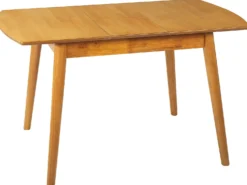 Spisebord med udtræk TOMS Lysebrun 100/130 cm 80 cm