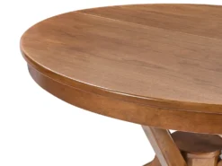 Spisebord med udtræk TYMIS Mørk eg 107/137 cm 107 cm