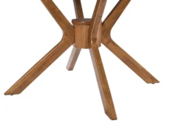 Spisebord med udtræk TYMIS Mørk eg 107/137 cm 107 cm