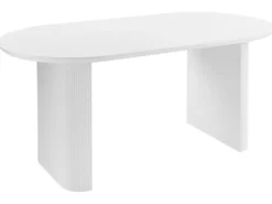 Spisebord MOBERLY Hvid 180 cm 90 cm