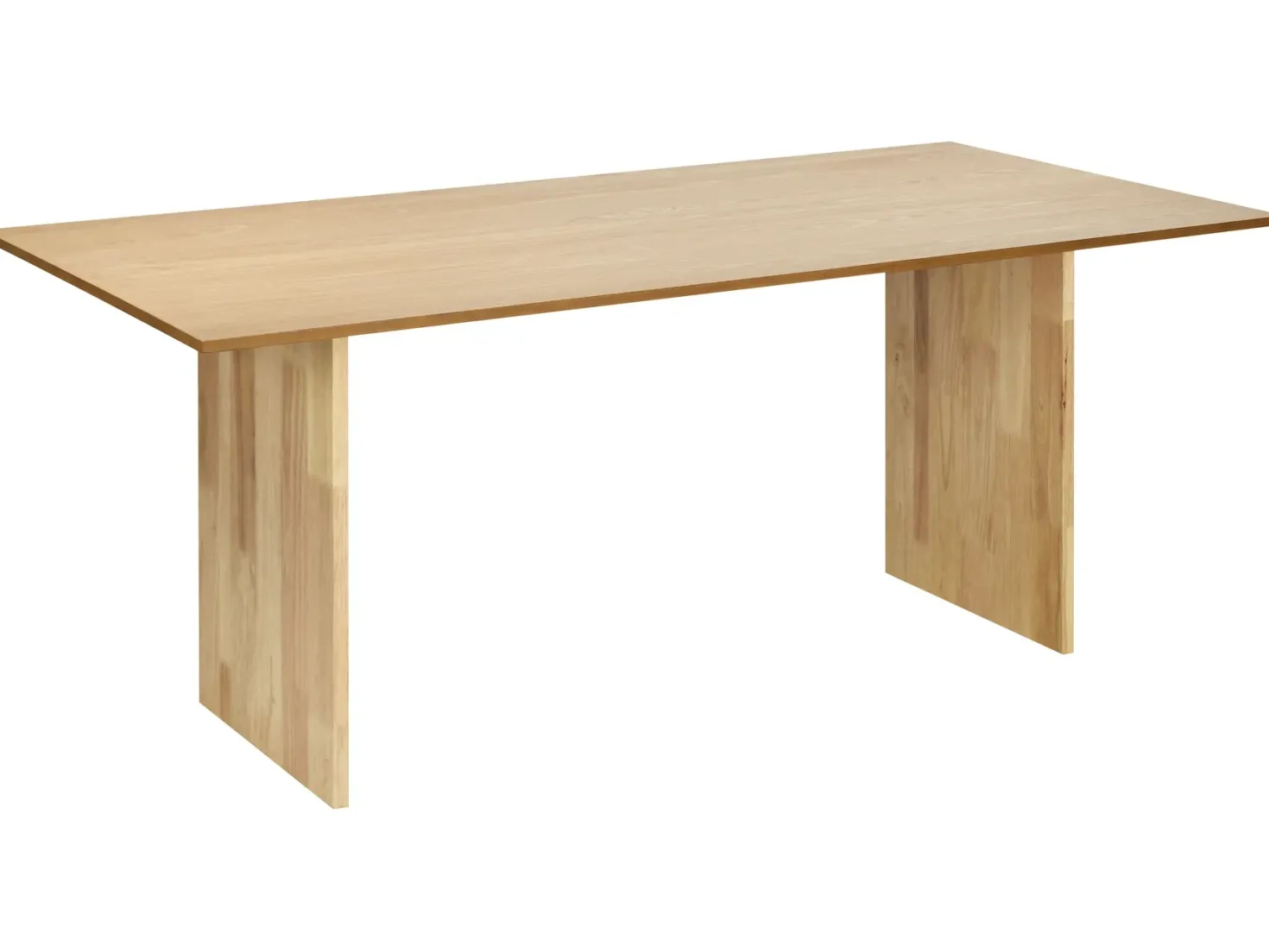 Spisebord MOORA Naturlig ask 180 cm 90 cm
